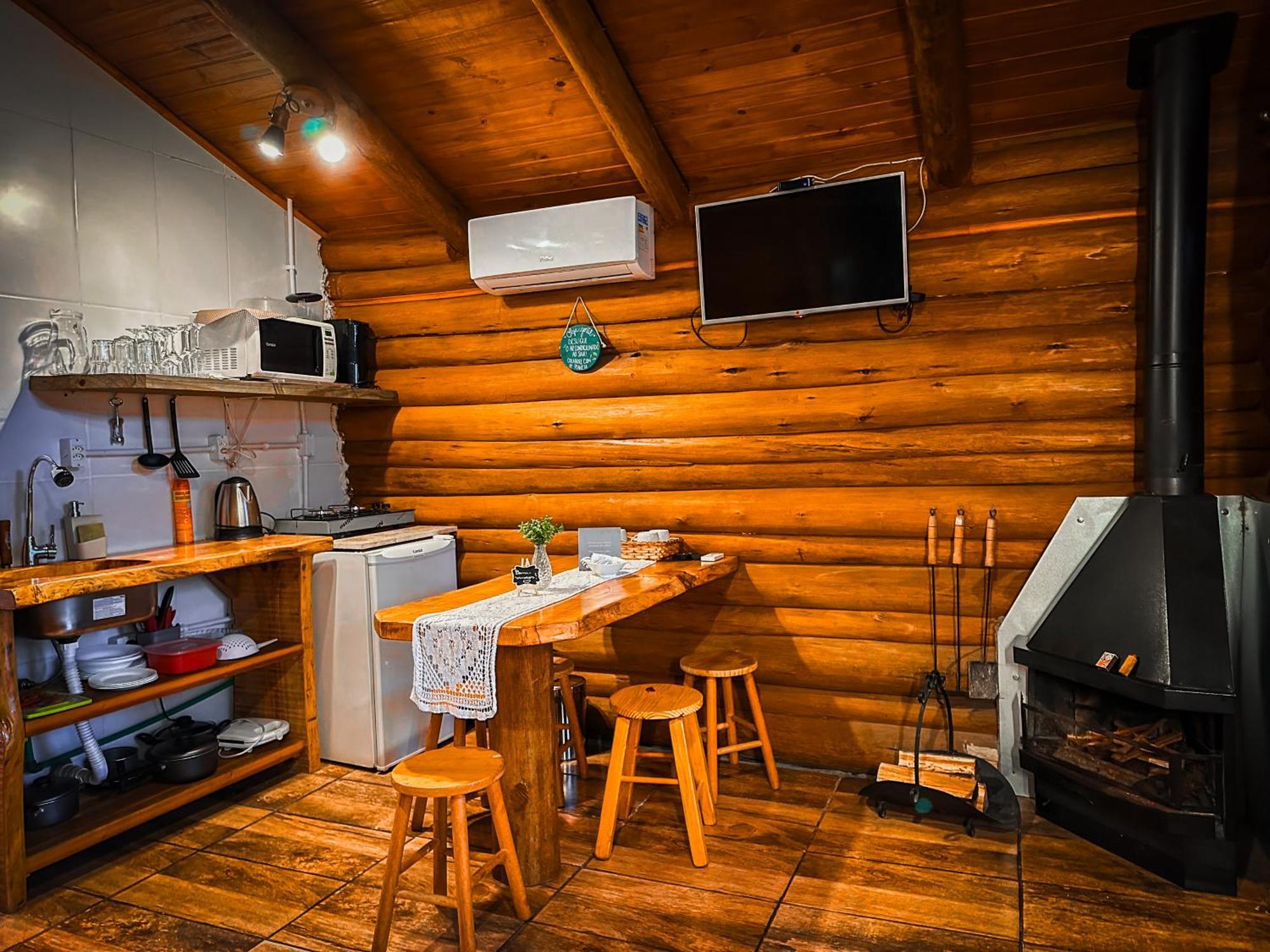 Refugio Do Caracol Pipas E Chales Канела Екстериор снимка